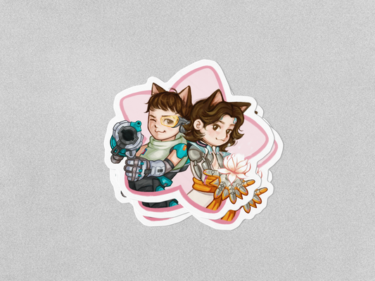 (PRE-ORDER) AckAttack Matte Vinyl Sticker